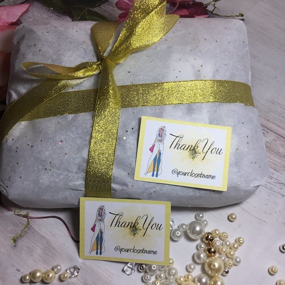 Thank You Cards, Customer Thank YOU PACKAGING CARDS, Order Customer Note Card, - Picture 2 of 12